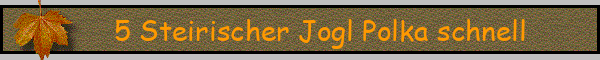 5 Steirischer Jogl Polka schnell