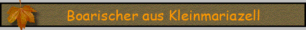Boarischer aus Kleinmariazell