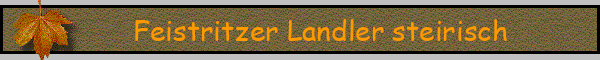 Feistritzer Landler steirisch