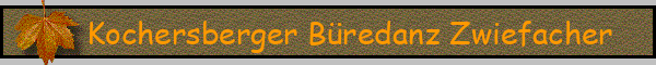 Kochersberger Büredanz Zwiefacher
