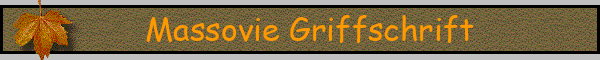 Massovie Griffschrift