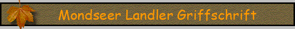 Mondseer Landler Griffschrift