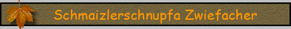 Schmaizlerschnupfa Zwiefacher
