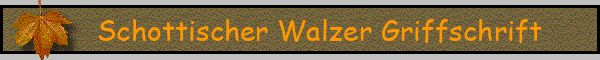 Schottischer Walzer Griffschrift
