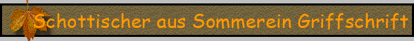 Schottischer aus Sommerein Griffschrift