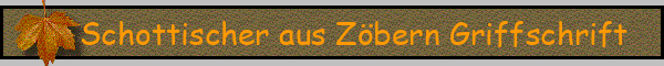 Schottischer aus Zöbern Griffschrift